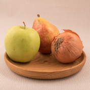 PLAT DE SERVICE EN BOIS - SALLE À MANGER D'ÉPOQUE, TONNELLERIE