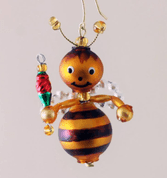 BEE - YULE DECORATION FROM BOHEMIA - YULE DECORATIONS