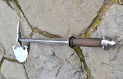 GERMAN HORSEMAN'S AXE, HAMMER, REPLICA - AXES, POLEWEAPONS