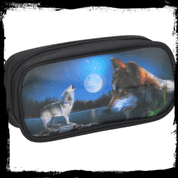 3D PENCIL CASE WOLVES - BOXES, PENCIL CASES