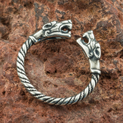 TWO WOLVES - SILVER RING - RINGS