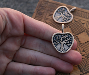 TREE OF KNOWLEDGE, BRONZE PENDANT - PENDANTS, NECKLACES