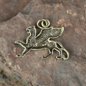 SCYTHIAN GRIFFIN, PENDANT, ZINC ANTIQUE BRASS - ALL PENDANTS, OUR PRODUCTION