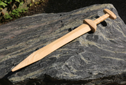 RUDIS, WOODEN GLADIATORIAL SWORD - ANCIENT SWORDS - CELTIC, ROMAN