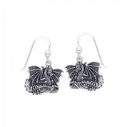 DRACO SPELAEUS, SILVER EARRINGS, AG 925 - EARRINGS