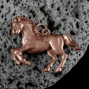 HORSE PENDANTS, HORSE JEWELS, HORSE SHOES PENDANTS AND TALISMANS - BIJOUX ANIMALIERS