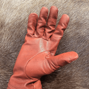 FECHTLEDERHANDSCHUHE COGNAC - LEDERRÜSTUNG, HANDSCHUHE