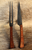 MEDIEVAL CUTLERY SET, KNIFE AND FORK - KNIVES