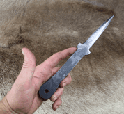 GLADIATOR THROWING KNIFE BLACK 8MM - SHARP BLADES - COUTEAUX DE LANCER