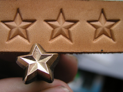 STAR, LEATHER STAMP - MATOIRS À CUIR