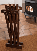 MEDIEVAL SEAT, CHAIR - WOODEN STATUES, PLAQUES, BOXES