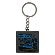 KNIGHT RIDER METAL KEYCHAIN 40TH ANNIVERSARY LIMITED EDITION - KNIGHT RIDER