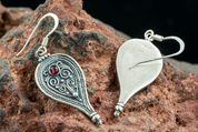 ROMA, ANCIENT ROMAN EARRINGS, SILVER - EARRINGS