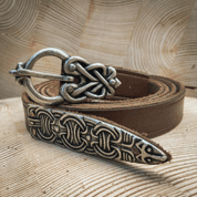 LEATHER VIKING BELT - FRÖJEL, SWEDEN - CEINTURES EN CUIR