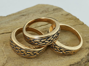 RIONA, KELTISCHER RING, BRONZE - RINGE - BRONZE