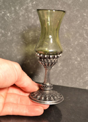 REGIA, HISTORICAL GLASS GOBLET, DECORATIVE REPLICA - HISTORICAL GLASS