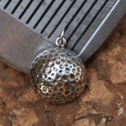 GOLF BALL, SILVER PENDANT - PENDANTS