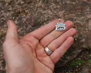 VIKING SHIP, SILVER PENDANT - PENDANTS