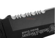 MESSER BORDER GUARD SWBG1S SERRATED FOLDER - SMITH & WESSON - KLINGEN - TAKTISCHE, KAMPF, STURM