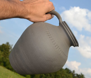 MEDIEVAL JUG, BUDWEISS, BOHEMIA, XIV. CENTURY - GESCHIRR UND TASSE