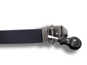 SPARTAN ADJUSTABLE BELT - BLACK - GÜRTEL