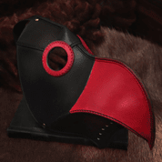 PLAGUE DOCTOR, LEATHER MASK - LEATHER MASKS
