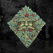 TREE SPIRIT WALL PLAQUEBERRY BEARD 24CM - PAGAN DECORATIONS