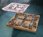 FIDCHELL CELTIC BOARD GAME BRIAN BORU VERSION WITH OAK BOARD - CELTIC BOARD GAMES