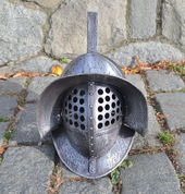 HELMET OF GLADIATOR - ROMAN AND CELTIC HELMETS