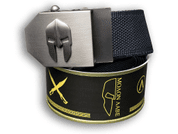 SPARTAN ADJUSTABLE BELT - BLACK - CEINTURES