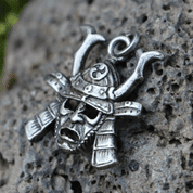 SAMURAI PENDANT, ZINC, ANTIQUE SILVER - ALL PENDANTS, OUR PRODUCTION