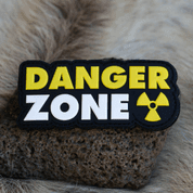 DANGER ZONE PATCH 3D PVC - MILITARY PATCHES