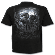 DEATH-RIDER - T-SHIRT BLACK - HERREN-T-SHIRTS, SPIRAL DIRECT