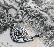 SOURCE DE LA RIVIÈRE VLTAVA - MOLDAVITE, COLLIER EN ARGENT - BIJOUX À MOLDAVITES TCHÈQUES