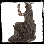 CERNUNNOS, GOTT DES WALDES UND DER ANDERSWELT, STATUE - FIGUREN, LAMPEN