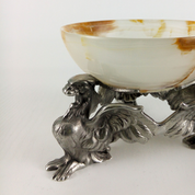 OVER THE GRIFFIN'S WINGS, BOWL, ARGONITE, PEWTER - ZINNBECHERN