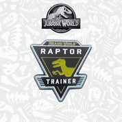 JURASSIC WORLD PIN BADGE RAPTOR - JURASSIC PARK - JURSKÝ PARK