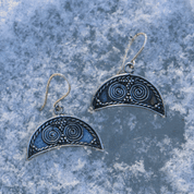 LUNITSA BOUCLES D'OREILLES GREAT MORAVIA ARGENT - BOUCLES D'OREILLES - BIJOUX HISTORIQUE