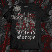 DEFEND EUROPE - POLISH HUSSARS 1683, MEN'S T-SHIRT - PAGAN T-SHIRTS NAAV FASHION