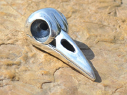 CORVUS, CRÂNE D'OISEAU, PENDENTIF, ARGENT 925, 15 G - PENDENTIFS