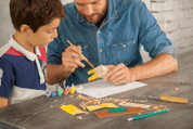 DIY02 – DALA HORSE CARVING KIT – COMPLETE STARTER WHITTLING KIT - CISEAUX À SCULPTER FORGÉS