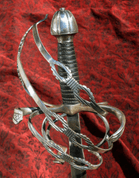 DANISH OFFICER RAPIER - KARDE (THISTLE), SWORD - RENAISSANCE SWORDS, RAPIERS, SABRES