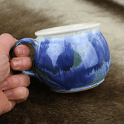 BLUE MUG 0.5 L - HISTORICAL CERAMICS