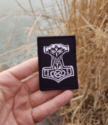 THOR'S HAMMER, VELCRO PATCH - MILITARY PATCHES