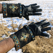 PORTHOS, LEATHER GLOVES - LEATHER ARMOUR/GLOVES