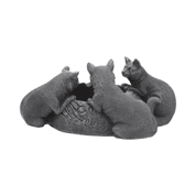 FELINE TRIO ASHTRAY - TIERFIGUREN