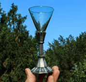 CASTLE TOWER, GOBLET, HISTORICAL GLASS, TIN - TIN GOBLETS