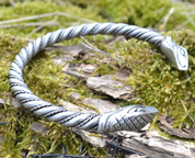 SERPENT, BRACELET, SILVER PLATED TIN - CELTIC PENDANTS