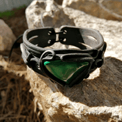 MALACHIT - ARMBAND - SCHMUCK MIT STEINEN