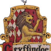 HARRY POTTER GRYFFINDOR CREST HANGING ORNAMENT 8CM - FIGURINES, LAMPES